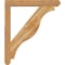 Ekena Millwork Funston Craftsman Rough Sawn Bracket w/ Offset Brace, Western Red Cedar, 6"W x 38"D x 44"H BKT0604X38X44FST04RWR - alternate 2